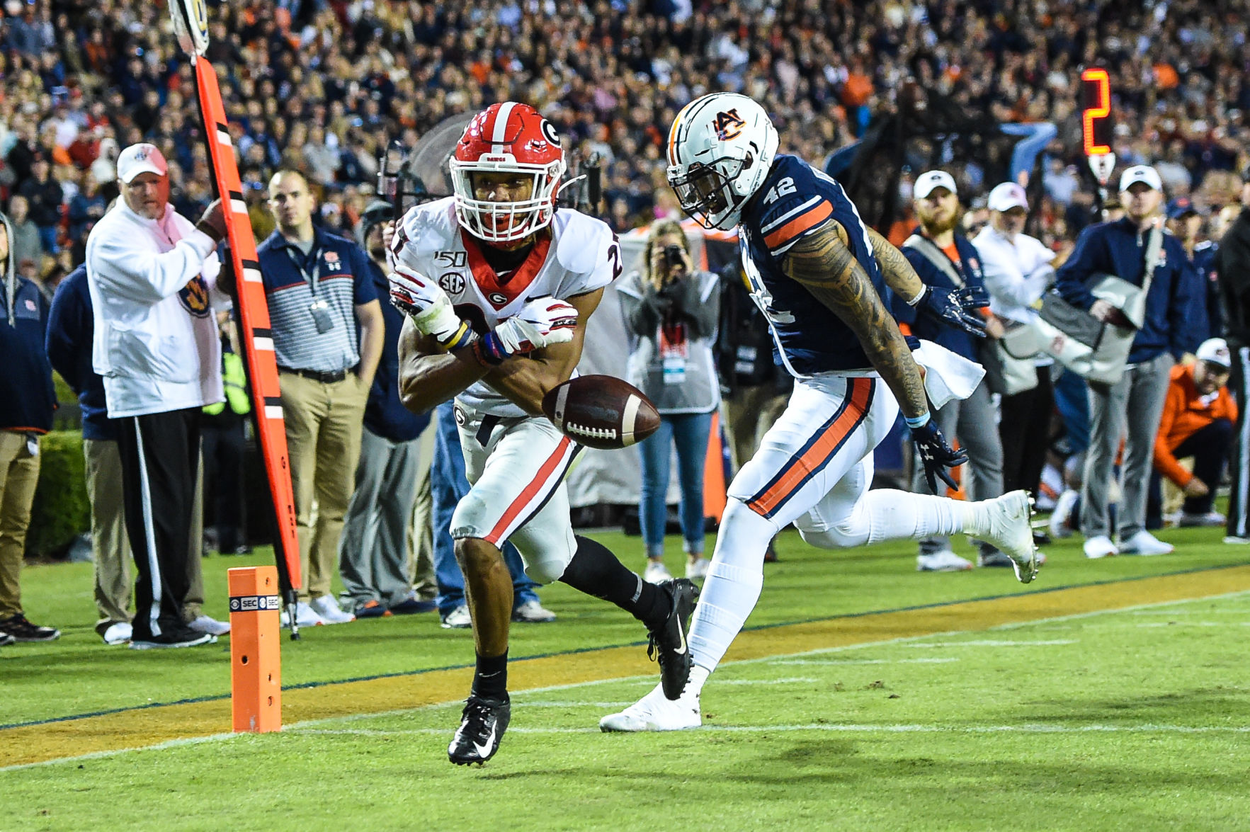 Georgia vs Auburn Football
